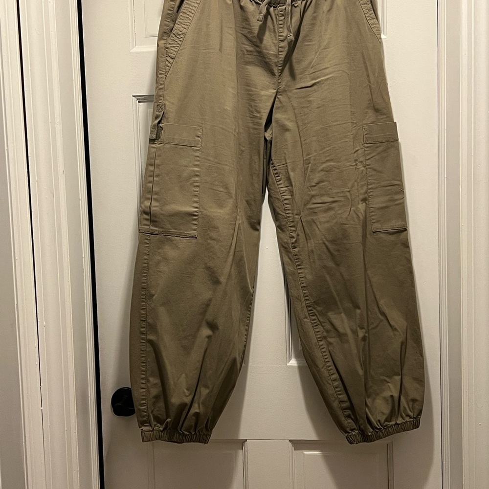 Primark Women's Khaki Cargo Pants